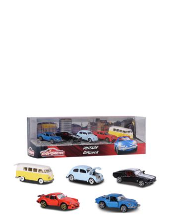 Majorette - Vintage 5 Pieces Giftpack Toys Toy Cars & Vehicles Toy Cars Multi/mønstret Majorette
