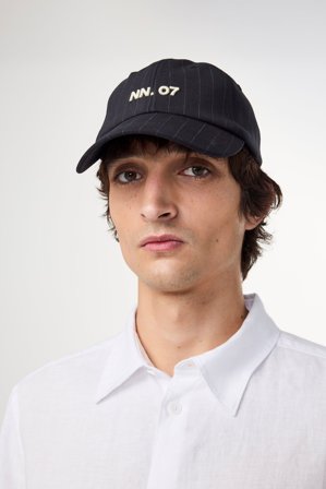 NN.07 Dad Cap Herre Blå Uldblanding