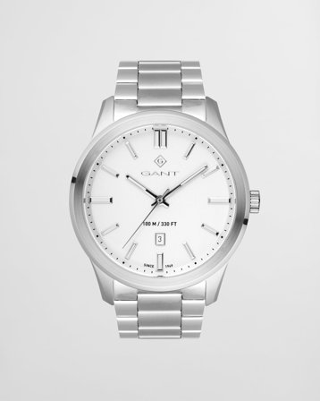 GANT Herren Bridgeton Armbanduhr (ONE SIZE) Weiß