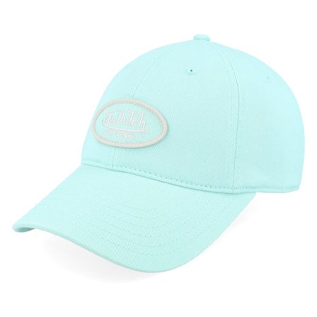 Von Dutch - Blau unconstructed Cap - Oval Patch Light Blue Dat Cap / Unstructured @ Hatstore