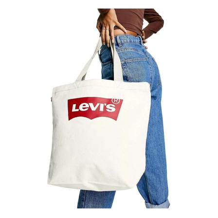 Levi's, Tote Bags Wit, Dames, Maat:ONE Size