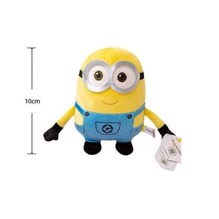 TIM den originale Minion Bamse Bobs Bamse Kawaii Plys Vedhæng Nøglering Hjem Taske Indretning Tegneserie Bamse Pude Børne Fødselsdagsgave