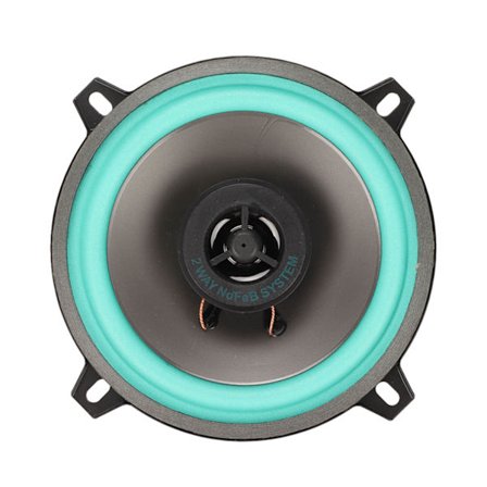 100W 5 tuuman 2-tie koaksiaalinen autokaiutin, korkea herkkyys, keskiääni kaikkiin autojen äänentoistojärjestelmiin