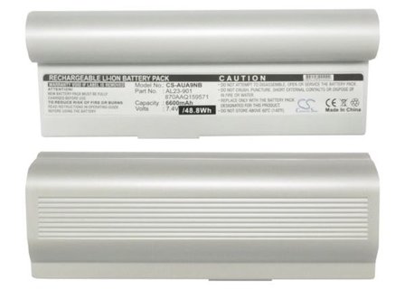 Batteri til bærbar PC for Asus Eee PC 901, Eee PC 904, Eee PC 904HD og andre.