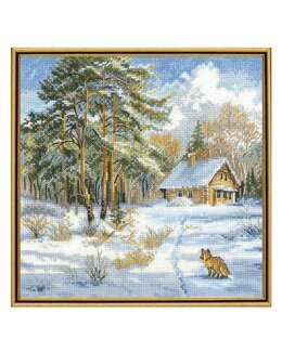 Stickpackung Bild Frost und Sonne