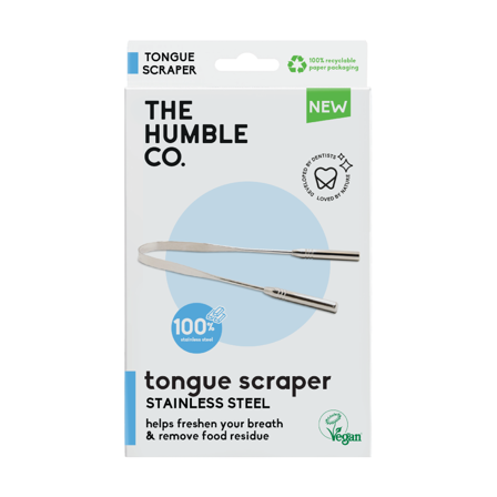 The Humble Co. Tongue Scraper Stainless Steel, 500 ml
