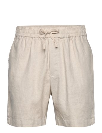 Woodbird Wbbommy Linen Shorts - Beige - S