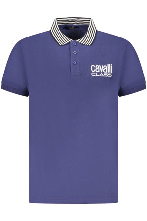 Cavalli Class Polo Maniche Corte Uomo Blu
