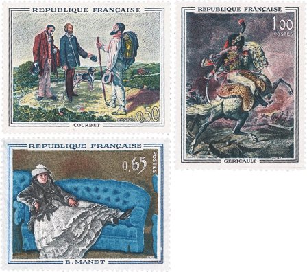 Frankrig 1962 - YT 1363-1365 - Postfrisk