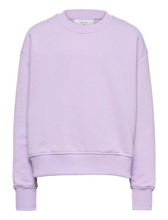 Our L Crew Sweat Sweat-shirt Tröja Lila Grunt