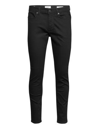 Slhslim-Leon 3031 B Super St Jns J Slimmade Jeans Svart Selected Homme