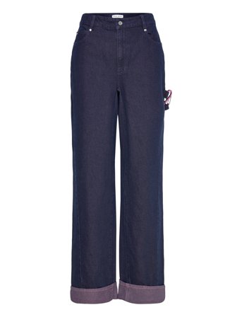 STINE GOYA | 2406 Two-Tone Denim, Twist Knee Sea | 26