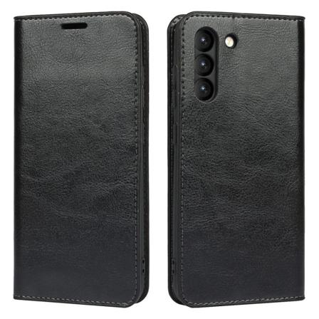 Samsung Galaxy S21 Fe Premium Plånboksfodral - Svart Black