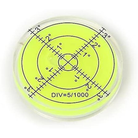 66x10mm Vihreä Tarkkuuskuplavesivaaka Pyöreä Levytyökalu