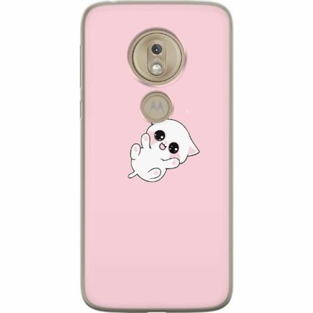 Motorola Moto G7 Play Genomskinligt Skal Kawaii