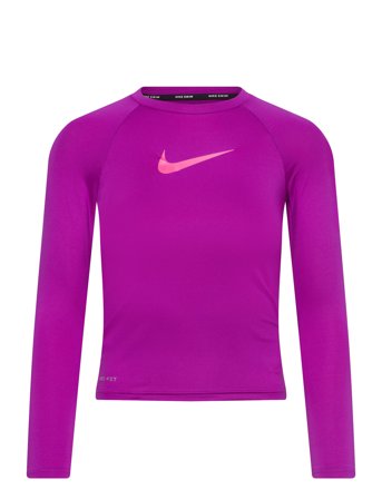 NIKE SWIM | Nike Swoosh Long Sleeve Hydroguard | 120-130