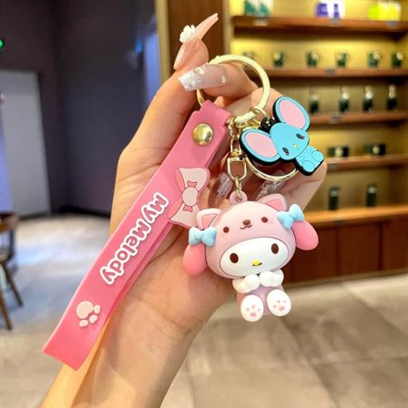 IC Creative Nyckelring Fickhänge med Sanrio Djurserie