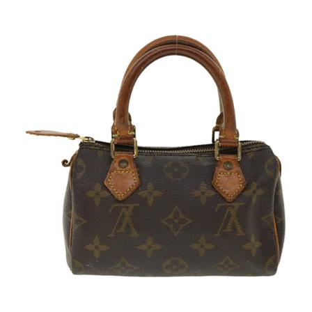 Louis Vuitton Vintage, Pre-owned Mini Bags Bruin, Dames, Maat:ONE Size,leer