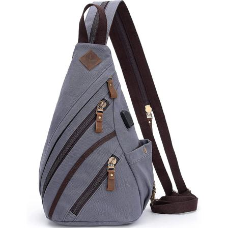 Sling Backpack Crossbody Bags Canvas