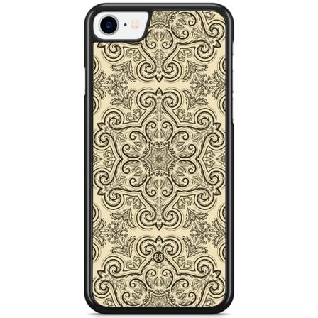 Bjornberry Skal Iphone 8/se (2020/2022) - Beige Retromönster