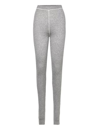 Knitted Long-Johns Leggings Grå Filippa K*Betinget Tilbud