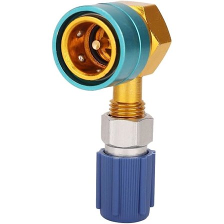 R1234yf Fitting, Airconditioneringskoblingsadapter - Lavtryksside, ZQKLA