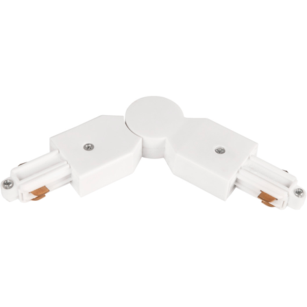 Hide-a-Lite LiteTrac Skjøt justerbar, 1-fase, hvit, Belysning