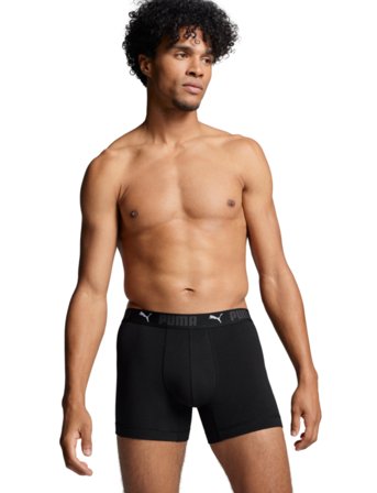 PUMA Puma Men Sport Cotton Boxers 2P - Black - XL