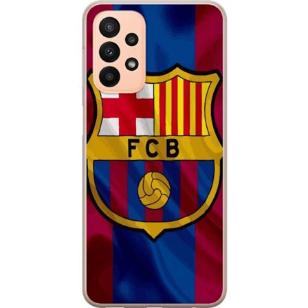 Kompatibelt Mobilskal till Samsung Samsung Galaxy A23 5G FC Barcelona Fotbollsklubb Spanien La Liga traditionsrik klubb med offensivt spel, stora namn