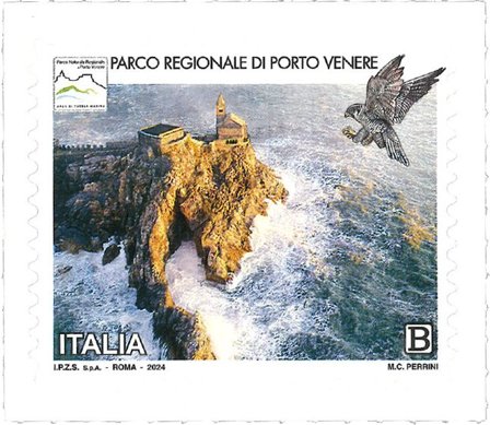 Italien - Porto Veneres Regionalpark - Postfrisk frimærke