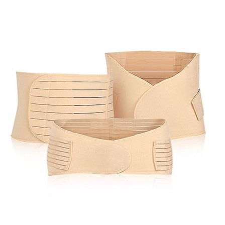Ruikalucky 3 In 1 Postpartum Belt Girdle Post Belly Belt After Birth Belly Band Postpartum Support C-section Recovery Belt For Women Waist Pelvis Pos
