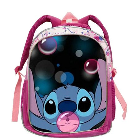 Disney Stitch Skolesekk Jenter Barn Skolesekk
