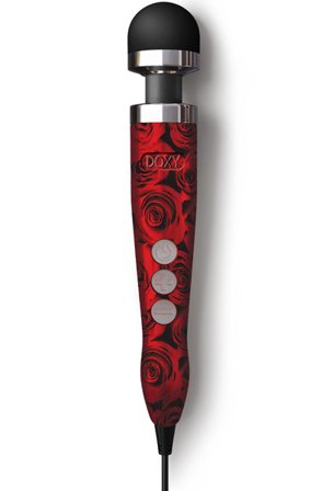 Doxy Number 3 Wand Massager Rose Pattern Magicwand / Massagewand - Blushme.se