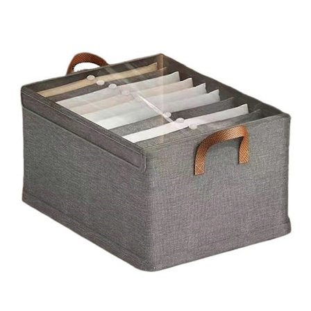 Grå garderob Klädskåp underkläder låda förvaringsorganisatör hylla skåp möbel