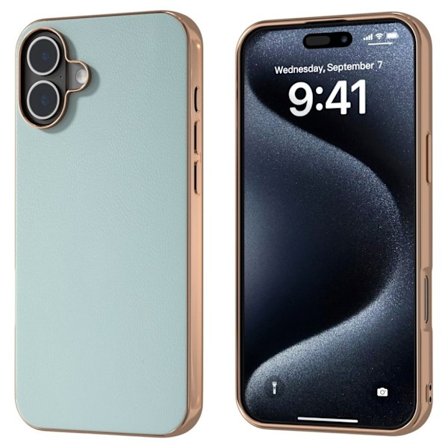 iPhone 16 Plus Skal - Ljusblå