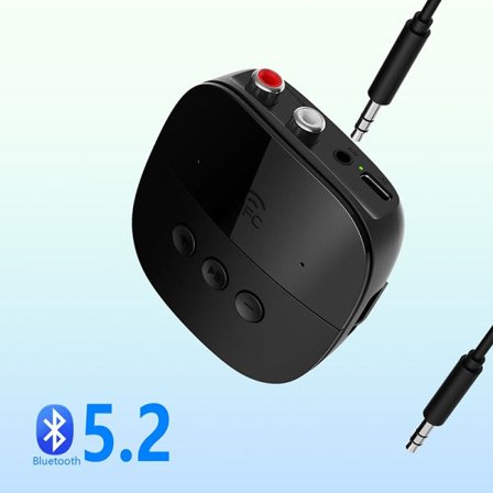 IC Bluetooth 5.2 o Modtager RCA 3,5 mm AUX USB Stereo NFC Trådløs