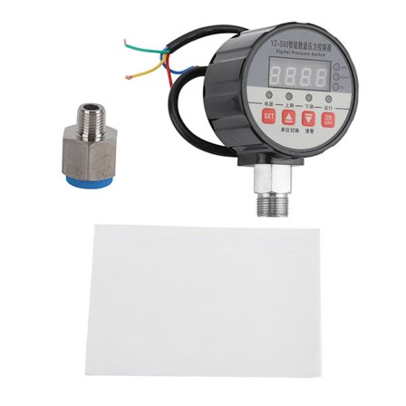 220V Digital trykkbryterkontroller 0-2Mpa 0,5%FS Nøyaktighet Vannpumpe Luftkompressor