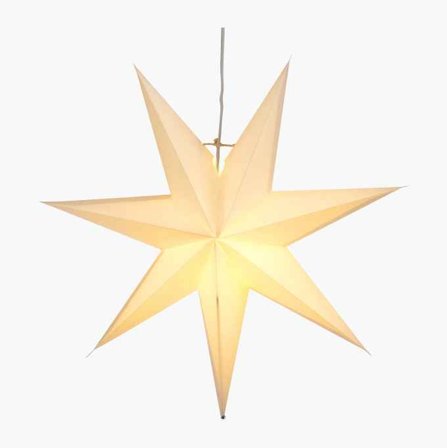 Julstjärna vit 45 cm - Biltema