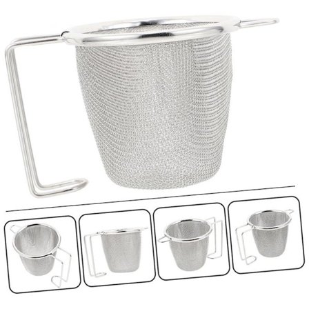 2 stk Rustfritt Stål Te Sil Kreativ Form Gjenbrukbar Finmasket Te Filter