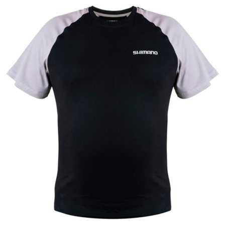 Shimano Short Sleeve T-Shirt Black - XXXL