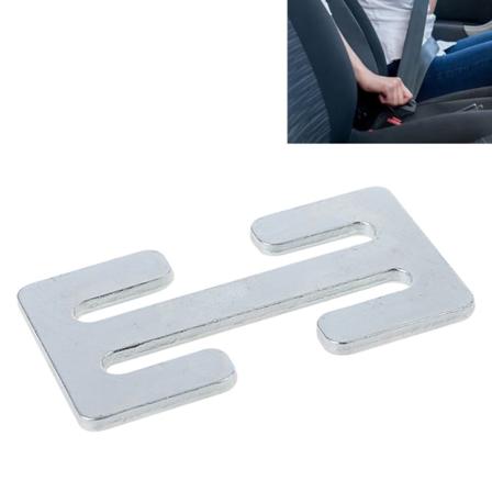Bil for setebeltestopperknapp Universal Limit Lock Clip Sikkerhetsspenner Holder Svart Bildeler Feste Auto Accesso