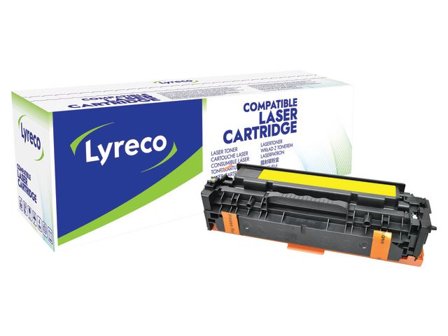Lyreco Toner HP CE412A Gul - Lyreco - Toner och bläck - Tonerkassetter - Toner Lyreco