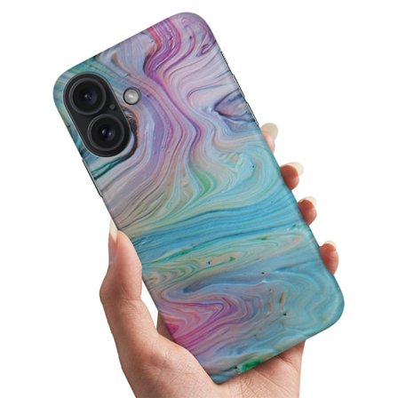 iPhone 16 - Skal/Mobilskal Målarfärg Mönster