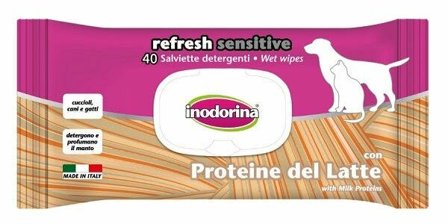 Inodorina Refresh Sensitive Salviette Detergenti Con Proteine Del