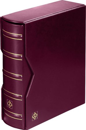 OPTIMA Classic ringbind GIGANT og kassette - Bordeaux