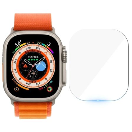Härdat glas för Apple Watch Ultra 49mm skärmskydd reptåligt för Apple Watch 8 Pro 49mm Smartwatch