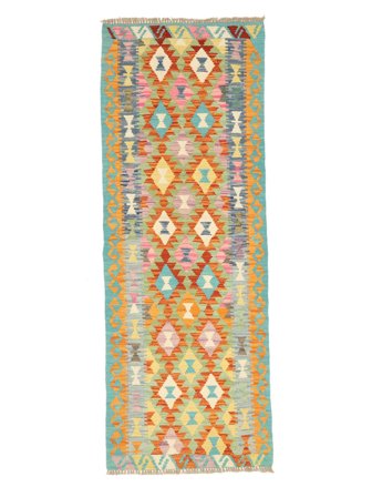 Malý Kelim Afghán Old Style Koberec 73X195 Vlna