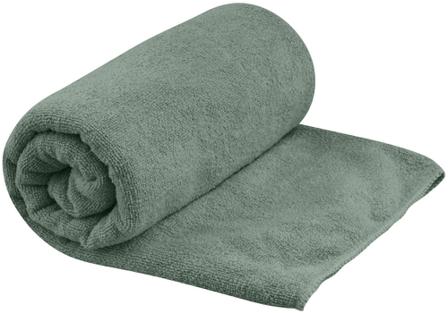 Sea to Summit - Towel Tektowel Medium froteepyyhe - 100 x 50 cm - Harmaavihreä