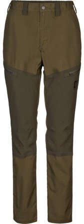 Härkila Fjell Trouser Women Dark Olive/Willow Green - Softshellbyxor