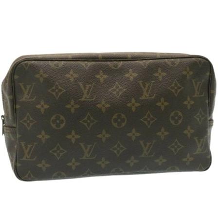 Louis Vuitton Vintage Pre-Owned Toilet Kit 28 Brun, Dame Vintage Tasker, Størrelse: ONE Size